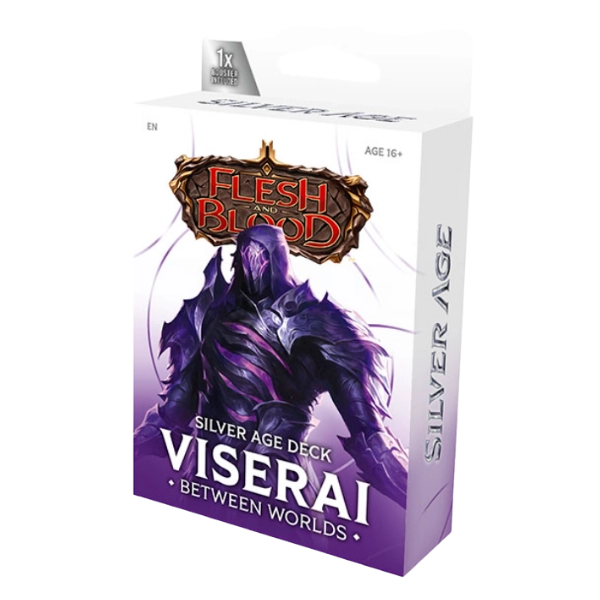 ⚔️Flesh and Blood TCG — Silver Age Deck: Usurp the Shadow Throne — Case of 6 (2x Viserai, 4x Prism)