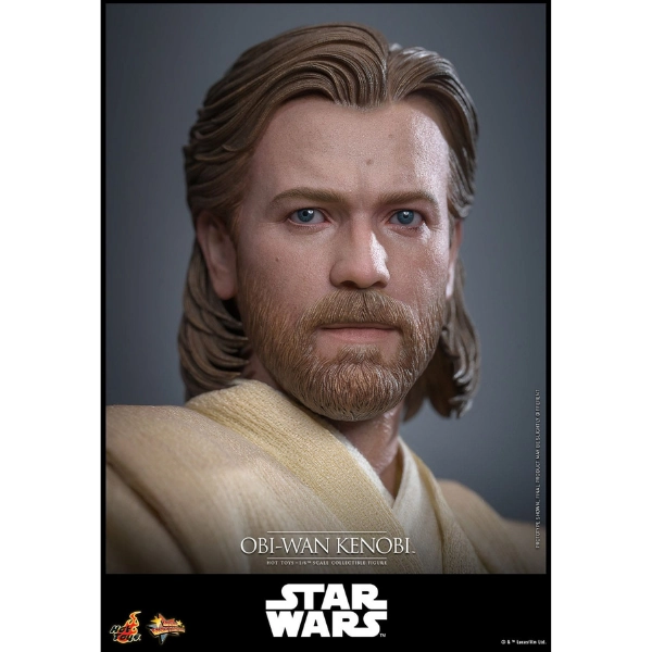 Star Wars — Obi-Wan Kenobi 1/6 Figure (Hot Toys, Attack of the Clones)