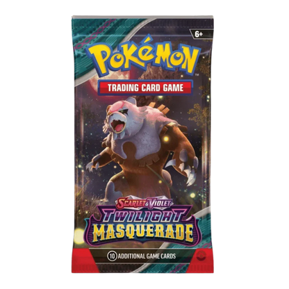 Pokémon TCG — Twilight Masquerade Half Booster Box (18 Packs)