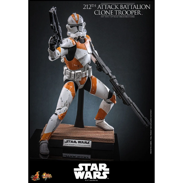 Star Wars — 212th Attack Battalion Clone Trooper (Deluxe Version) 1/6 Figure (Hot Toys, The Clone Wars) — Pre-Order