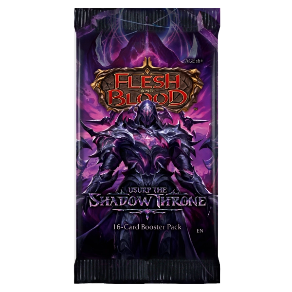 ⚔️ Flesh and Blood TCG — Usurp the Shadow Throne Booster Display (24 Packs)