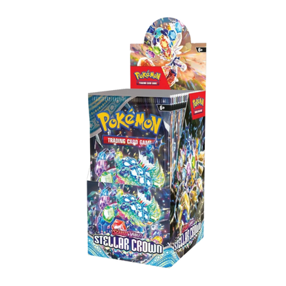 Pokémon TCG — Stellar Crown Half Booster Box (18 Packs)