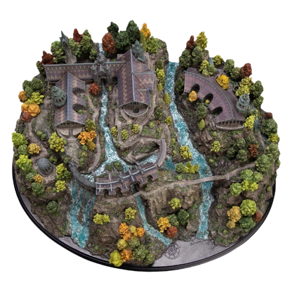Lord of the Rings — Rivendell Diorama (Weta Workshop, Limited Edition of 1,000) — Includes Free Paul Lasaine Art Print