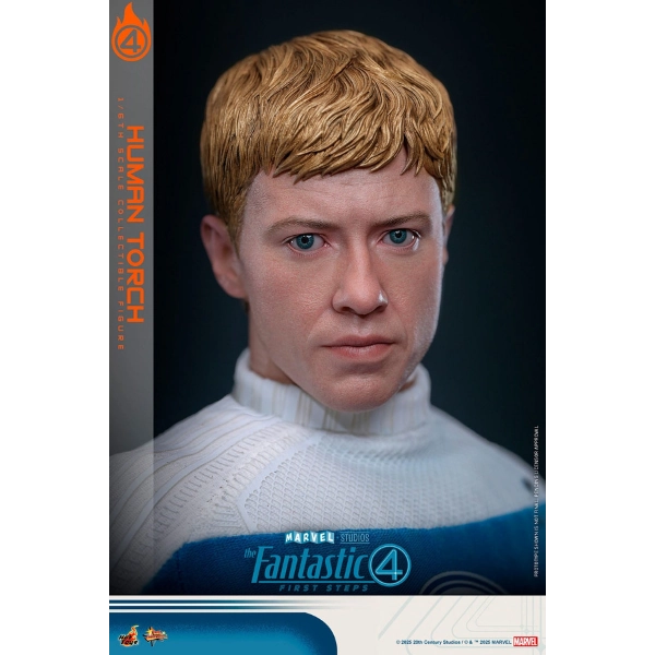 Marvel — Human Torch 1/6 Figure (Hot Toys, The Fantastic Four: First Steps) — Pre-Order