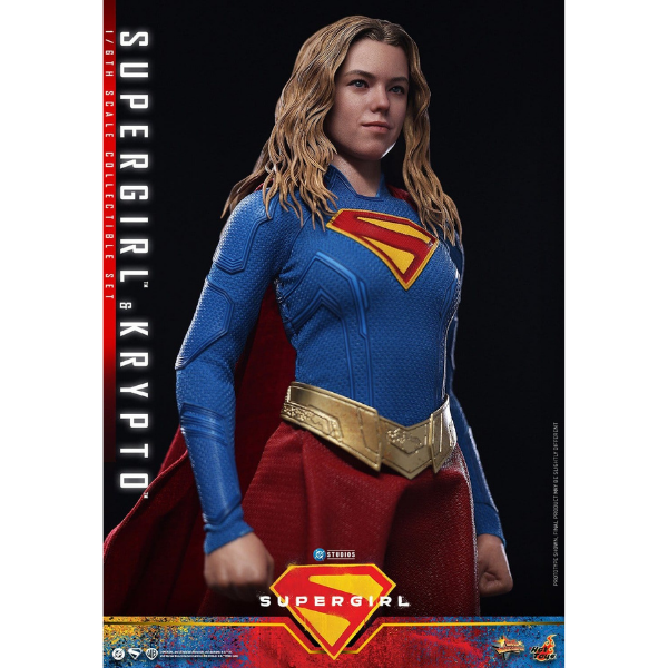 DC Comics — Supergirl & Krypto 1/6 Figure Set (Hot Toys, Supergirl) — Pre-Order