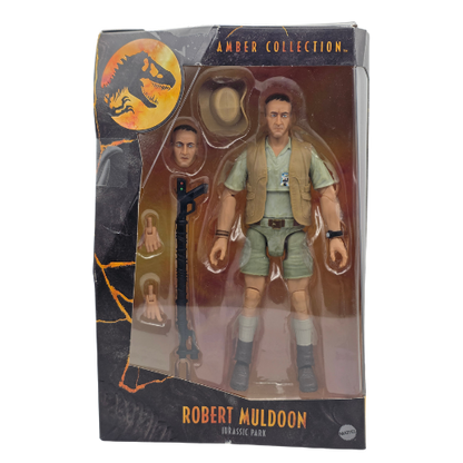 Jurassic World Amber Collection — Robert Muldoon 6-Inch Action Figure (Jurassic Park)