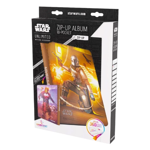 Gamegenic — Star Wars Unlimited: Ashes of the Empire Zip-Up Album — The Armorer/Whistling Birds