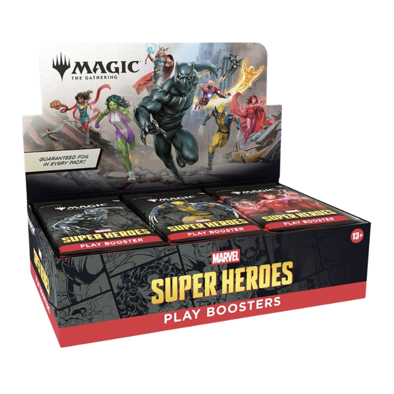 Magic: The Gathering — Marvel Super Heroes Play Booster Box (Pre-Order)