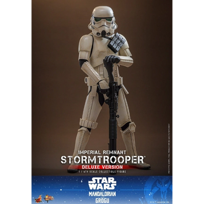 Star Wars — Imperial Remnant Stormtrooper (Deluxe Version) 1/6 Figure (Hot Toys, The Mandalorian & Grogu) — Pre-Order