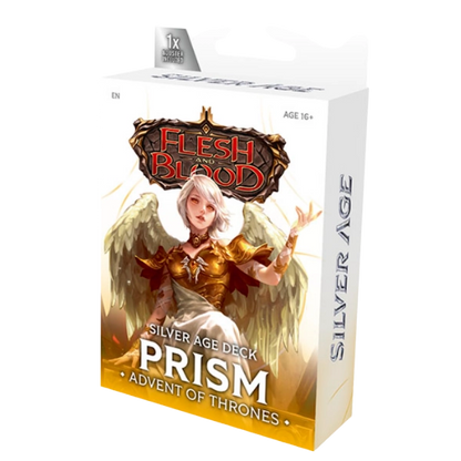 ⚔️Flesh and Blood TCG — Silver Age Deck: Usurp the Shadow Throne — Case of 6 (2x Viserai, 4x Prism)