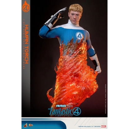 Marvel — Human Torch 1/6 Figure (Hot Toys, The Fantastic Four: First Steps) — Pre-Order