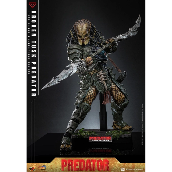 Alien vs. Predator — Broken Tusk Predator 1/6 Figure (Hot Toys) — Pre-Order