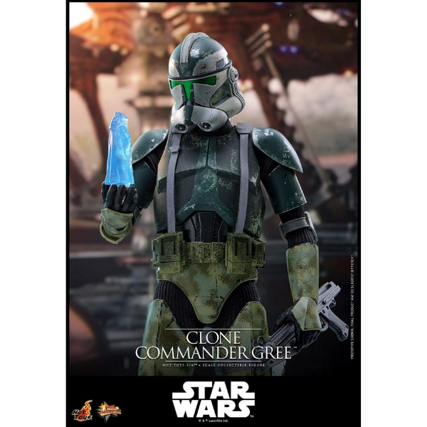 Star Wars — Clone Commander Gree 1/6 Figure (Hot Toys, Revenge of the Sith) — Pre-Order