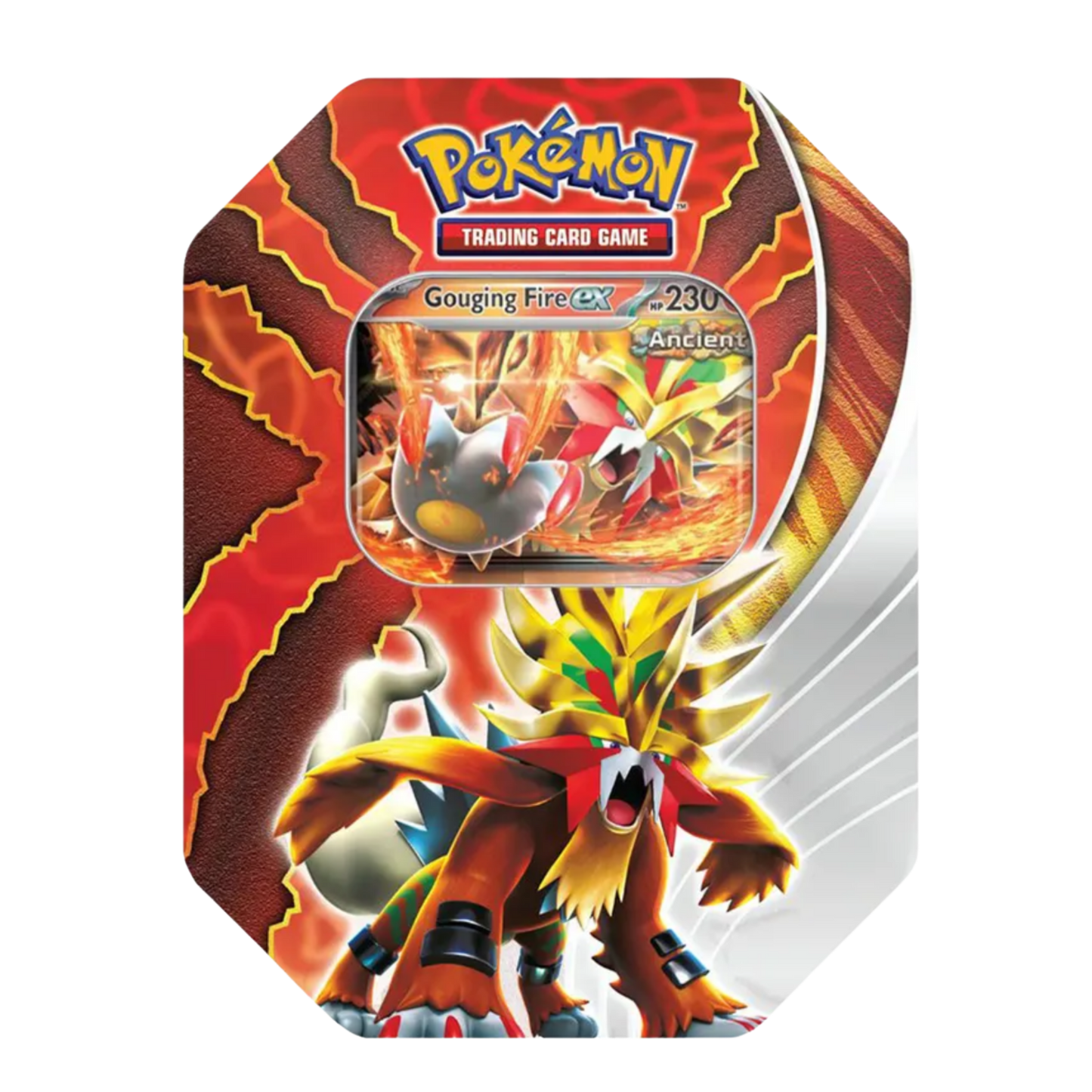 Pokémon TCG — Paradox Destinies Gouging Fire EX Tin