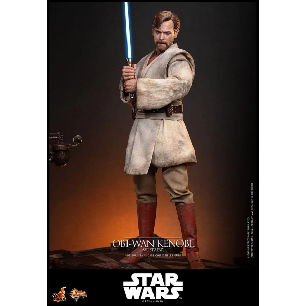 Star Wars — Obi-Wan Kenobi (Mustafar) 1/6 Figure (Hot Toys, Revenge of the Sith) — Pre-Order