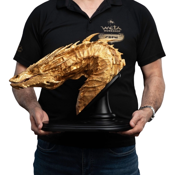 The Hobbit — Smaug the Golden Bust (Weta Workshop, Limited Edition of 900) — Pre-Order