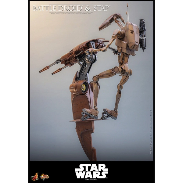 Star Wars — Battle Droid & STAP 1/6 Figure Set (Hot Toys, The Phantom Menace) — Pre-Order