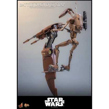 Star Wars — Battle Droid & STAP 1/6 Figure Set (Hot Toys, The Phantom Menace) — Pre-Order