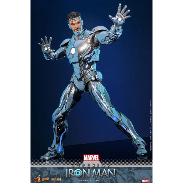 Marvel — Superior Iron Man Diecast 1/6 Figure (Hot Toys)