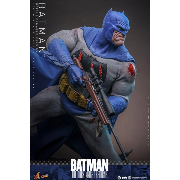 DC Comics — Batman (Battle Damaged Version) 1/6 Figure (Hot Toys, The Dark Knight Returns, 40th Anniversary) — Pre-Order