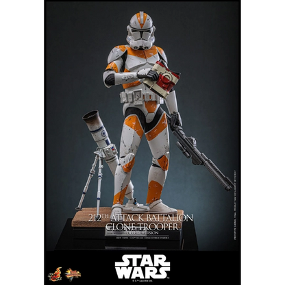 Star Wars — 212th Attack Battalion Clone Trooper (Deluxe Version) 1/6 Figure (Hot Toys, The Clone Wars) — Pre-Order