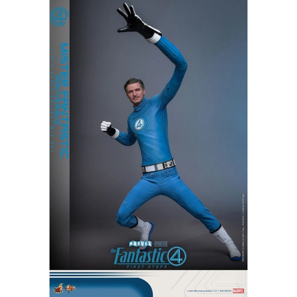 Marvel — Mister Fantastic & H.E.R.B.I.E. 1/6 Figure Set (Hot Toys, The Fantastic Four: First Steps) — Pre-Order