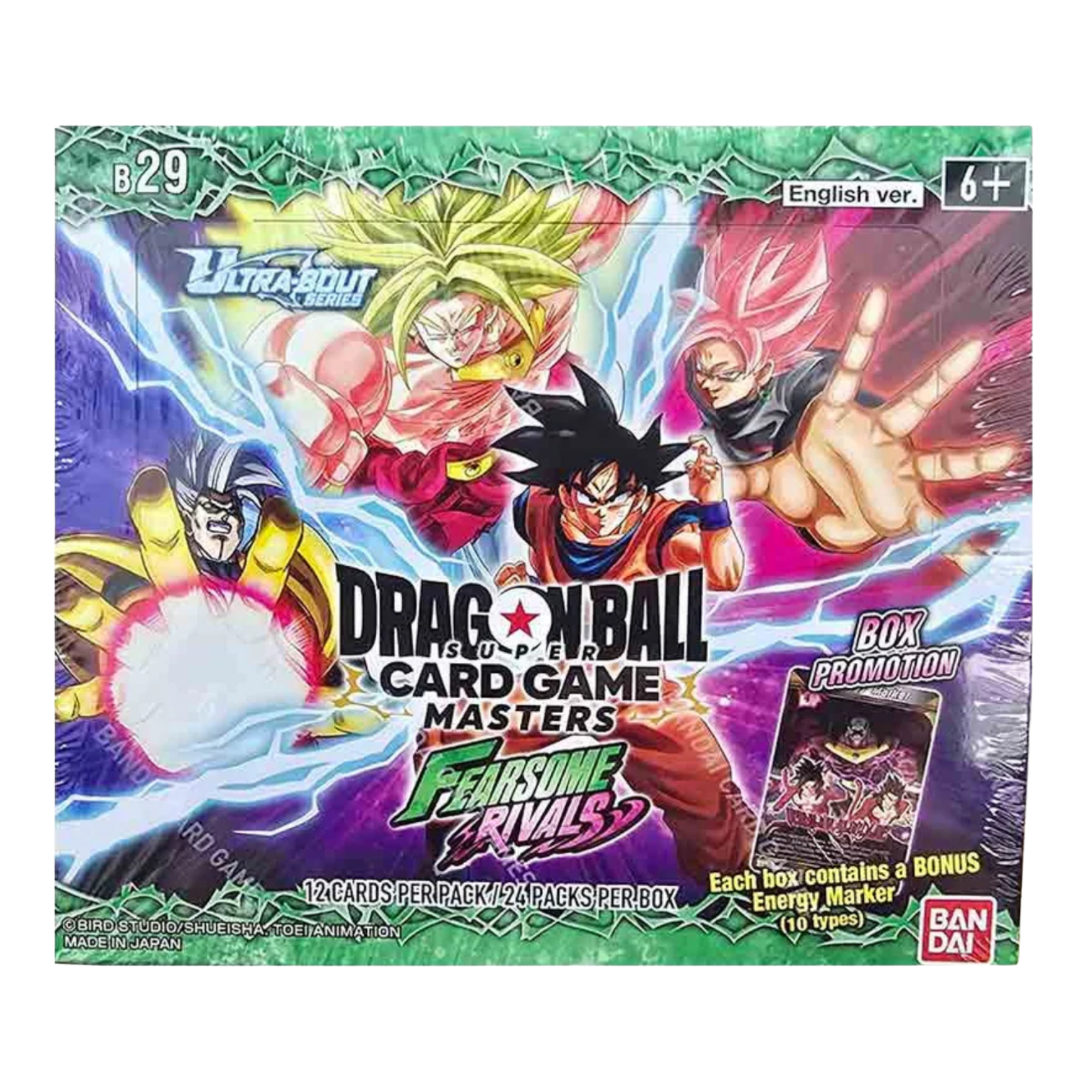 Dragon Ball Super Card Game — Fearsome Rivals Booster Box [B29]
