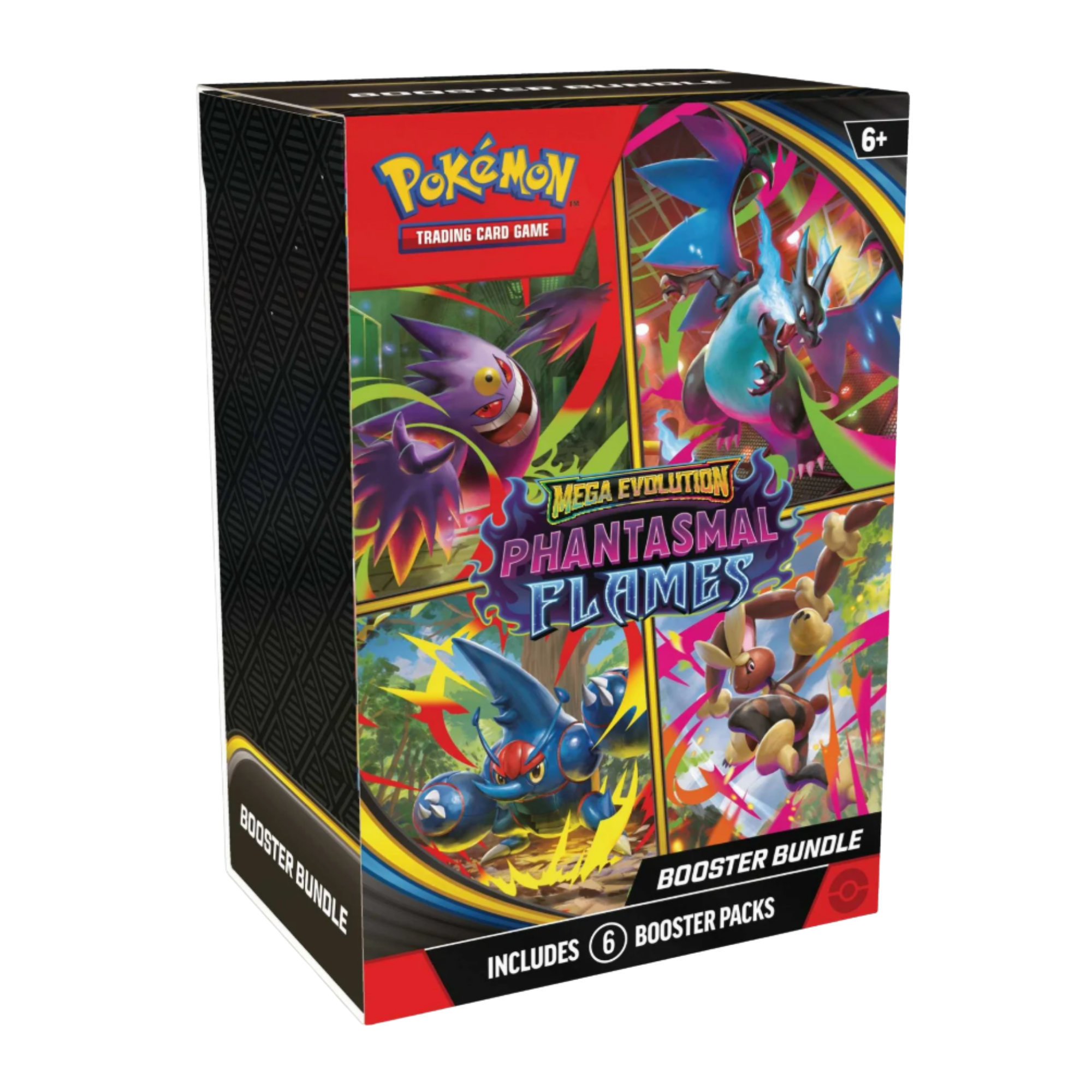 Pokémon TCG: Phantasmal Flames Booster Bundle (6 Packs)