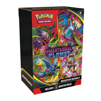 Pokémon TCG: Phantasmal Flames Booster Bundle (6 Packs)