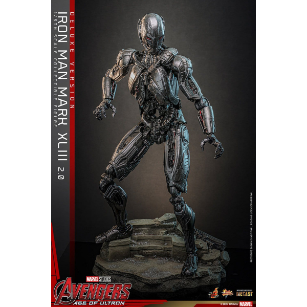 Marvel — Iron Man Mark XLIII (2.0) Diecast (Deluxe Version) 1/6 Figure (Hot Toys, Avengers: Age of Ultron) — Pre-Order