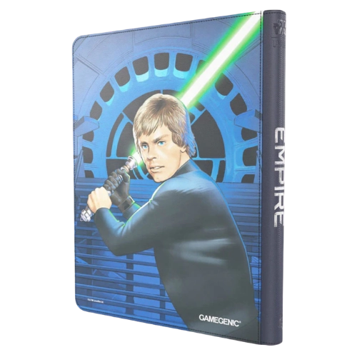 Gamegenic — Star Wars Unlimited: Ashes of the Empire Zip-Up Album — Jedi Luke Skywalker/Emperor Palpatine