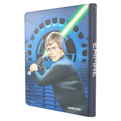 Gamegenic — Star Wars Unlimited: Ashes of the Empire Zip-Up Album — Jedi Luke Skywalker/Emperor Palpatine