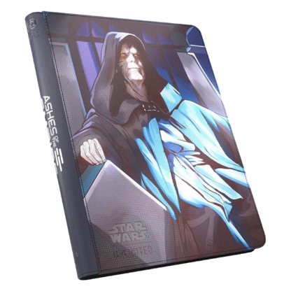 Gamegenic — Star Wars Unlimited: Ashes of the Empire Zip-Up Album — Jedi Luke Skywalker/Emperor Palpatine
