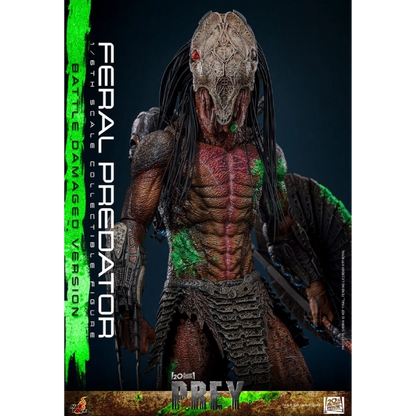 Prey — Feral Predator (Battle Damaged Version) 1/6 Figure (Hot Toys) — Pre-Order