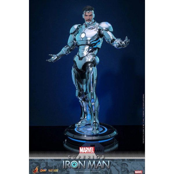 Marvel — Superior Iron Man Diecast 1/6 Figure (Hot Toys)