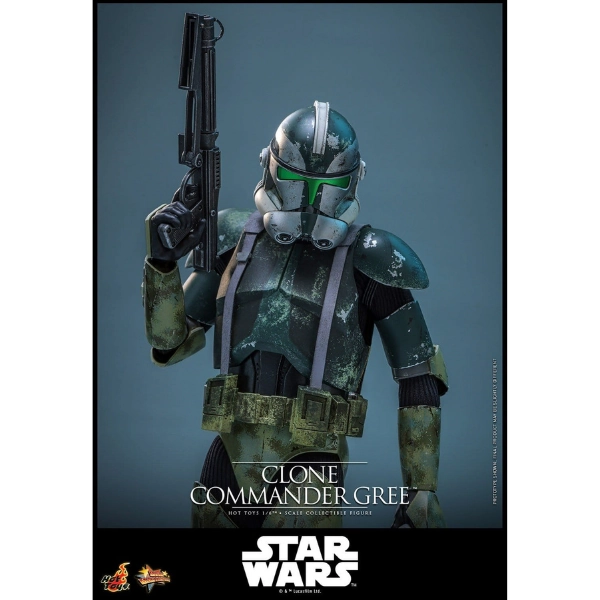 Star Wars — Clone Commander Gree 1/6 Figure (Hot Toys, Revenge of the Sith) — Pre-Order