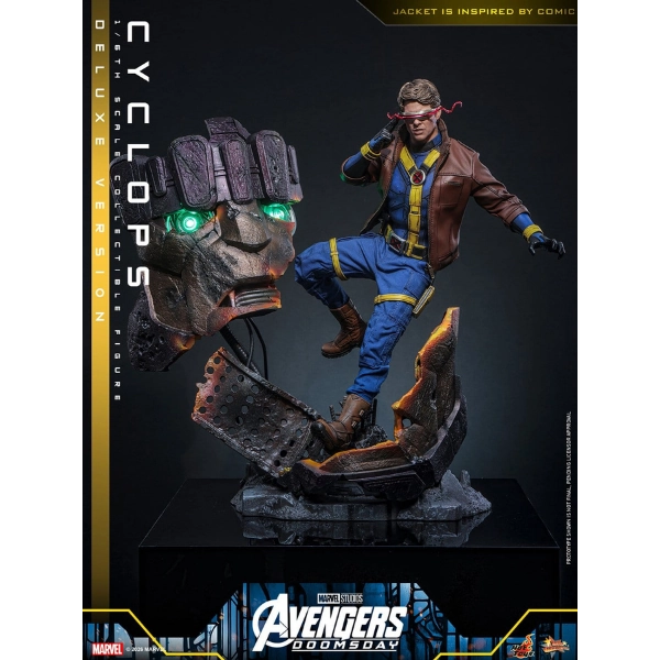 Marvel — Cyclops (Deluxe Version) 1/6 Figure (Hot Toys, Avengers: Doomsday) — Pre-Order
