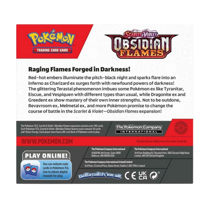 Pokémon TCG — Obsidian Flames Booster Box