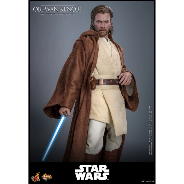 Star Wars — Obi-Wan Kenobi 1/6 Figure (Hot Toys, Attack of the Clones)