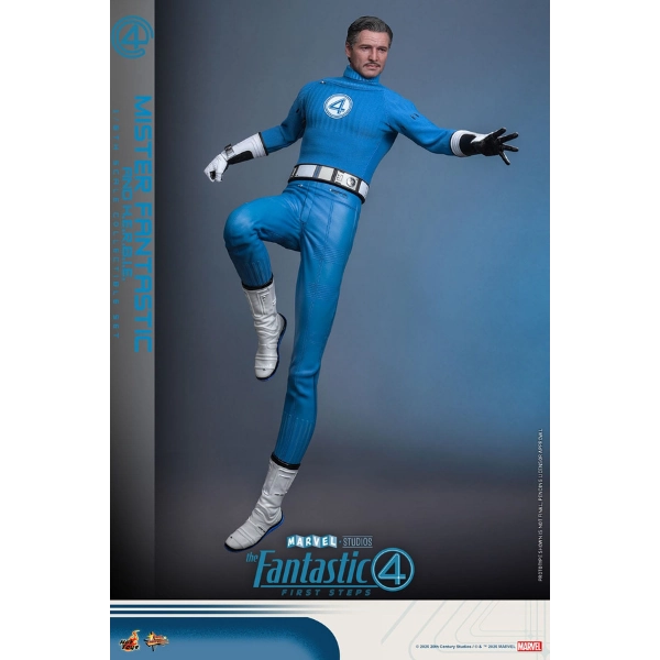 Marvel — Mister Fantastic & H.E.R.B.I.E. 1/6 Figure Set (Hot Toys, The Fantastic Four: First Steps) — Pre-Order