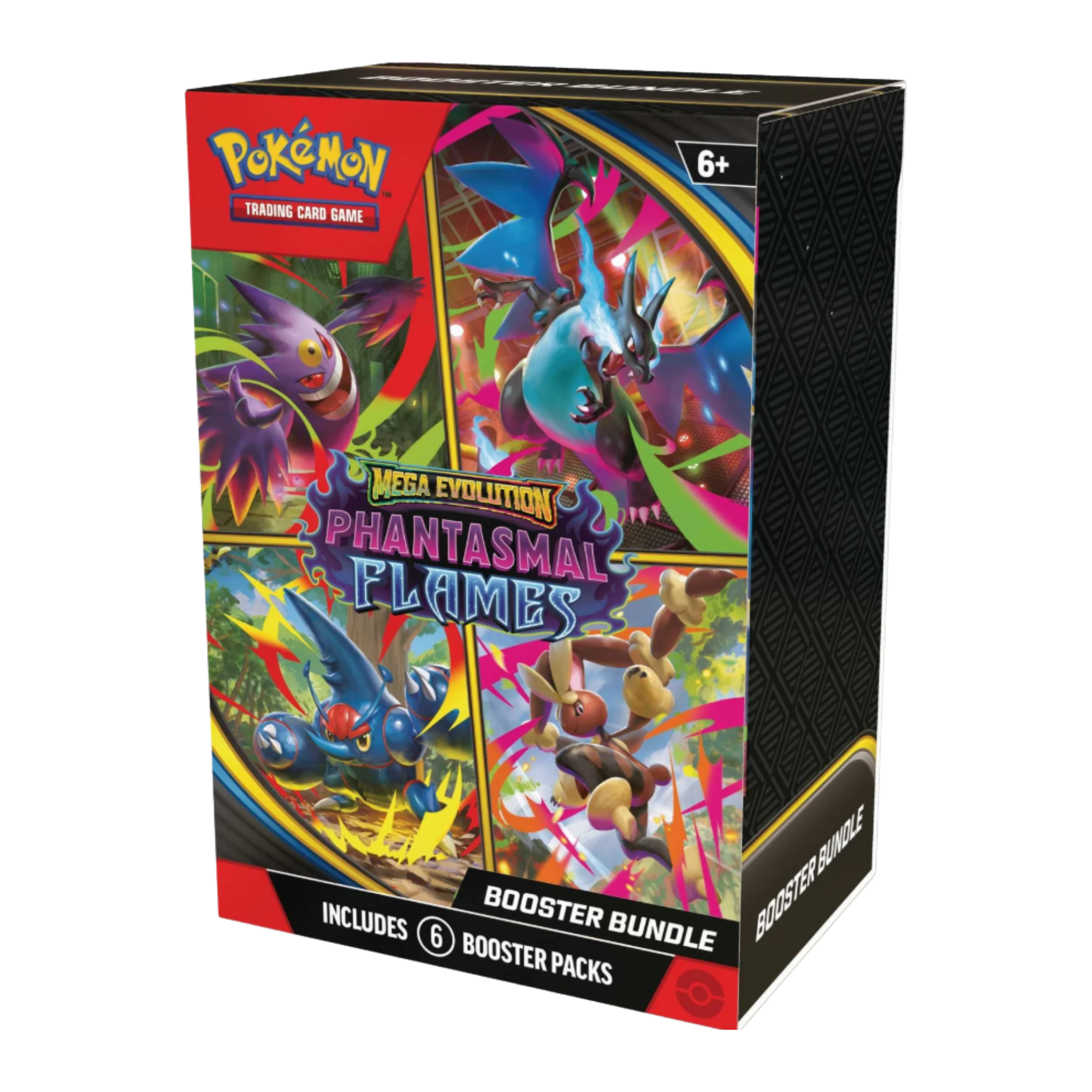 Pokémon TCG: Phantasmal Flames Booster Bundle (6 Packs)