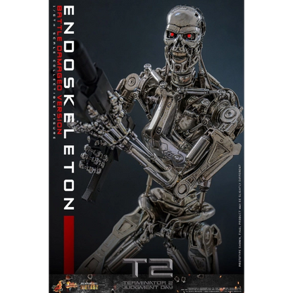 Terminator 2: Judgment Day — Endoskeleton (Battle Damaged Version) 1/6 Diecast Figure (Hot Toys) — Pre-Order