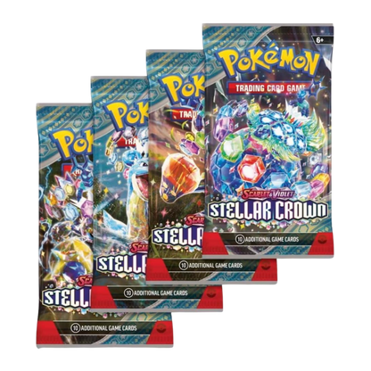 Pokémon TCG — Stellar Crown Half Booster Box (18 Packs)