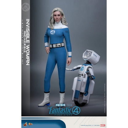 Marvel — Invisible Woman & H.E.R.B.I.E. 1/6 Figure Set (Hot Toys, The Fantastic Four: First Steps) — Pre-Order