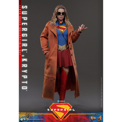 DC Comics — Supergirl & Krypto 1/6 Figure Set (Hot Toys, Supergirl) — Pre-Order