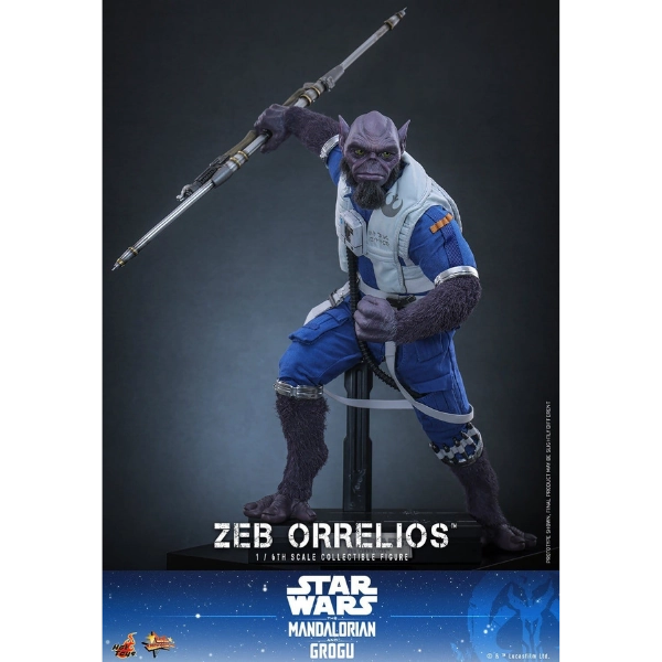 Star Wars — Zeb Orrelios 1/6 Figure (Hot Toys, The Mandalorian & Grogu) — Pre-Order