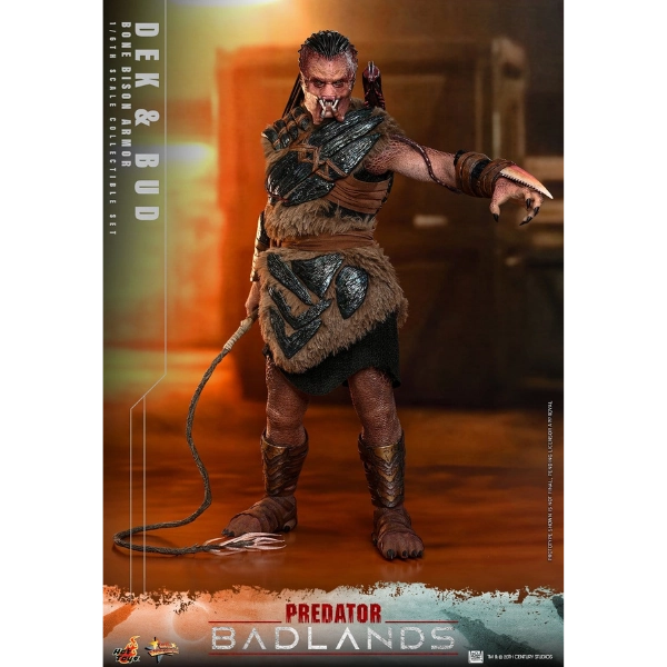 Predator: Badlands — Dek (Bone Bison Armor) & Bud 1/6 Figure Set (Hot Toys) — Pre-Order