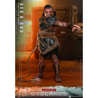 Predator: Badlands — Dek (Bone Bison Armor) & Bud 1/6 Figure Set (Hot Toys) — Pre-Order
