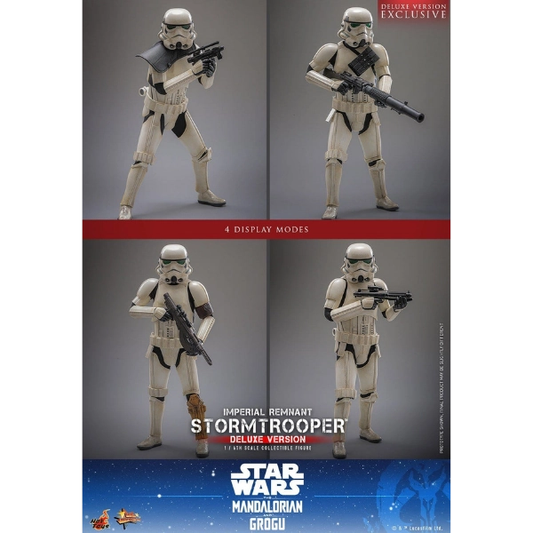 Star Wars — Imperial Remnant Stormtrooper (Deluxe Version) 1/6 Figure (Hot Toys, The Mandalorian & Grogu) — Pre-Order
