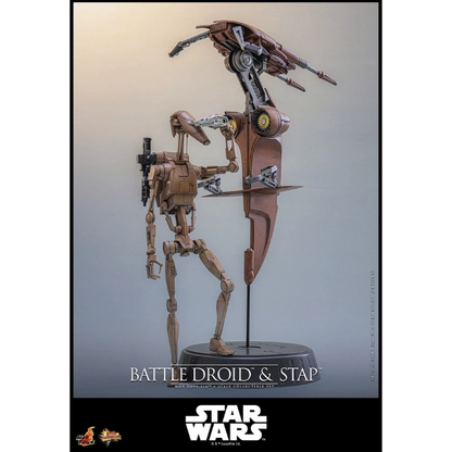 Star Wars — Battle Droid & STAP 1/6 Figure Set (Hot Toys, The Phantom Menace) — Pre-Order